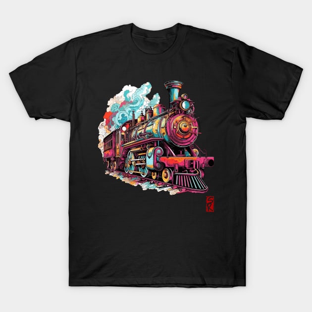 Old train T-Shirt by siriusreno